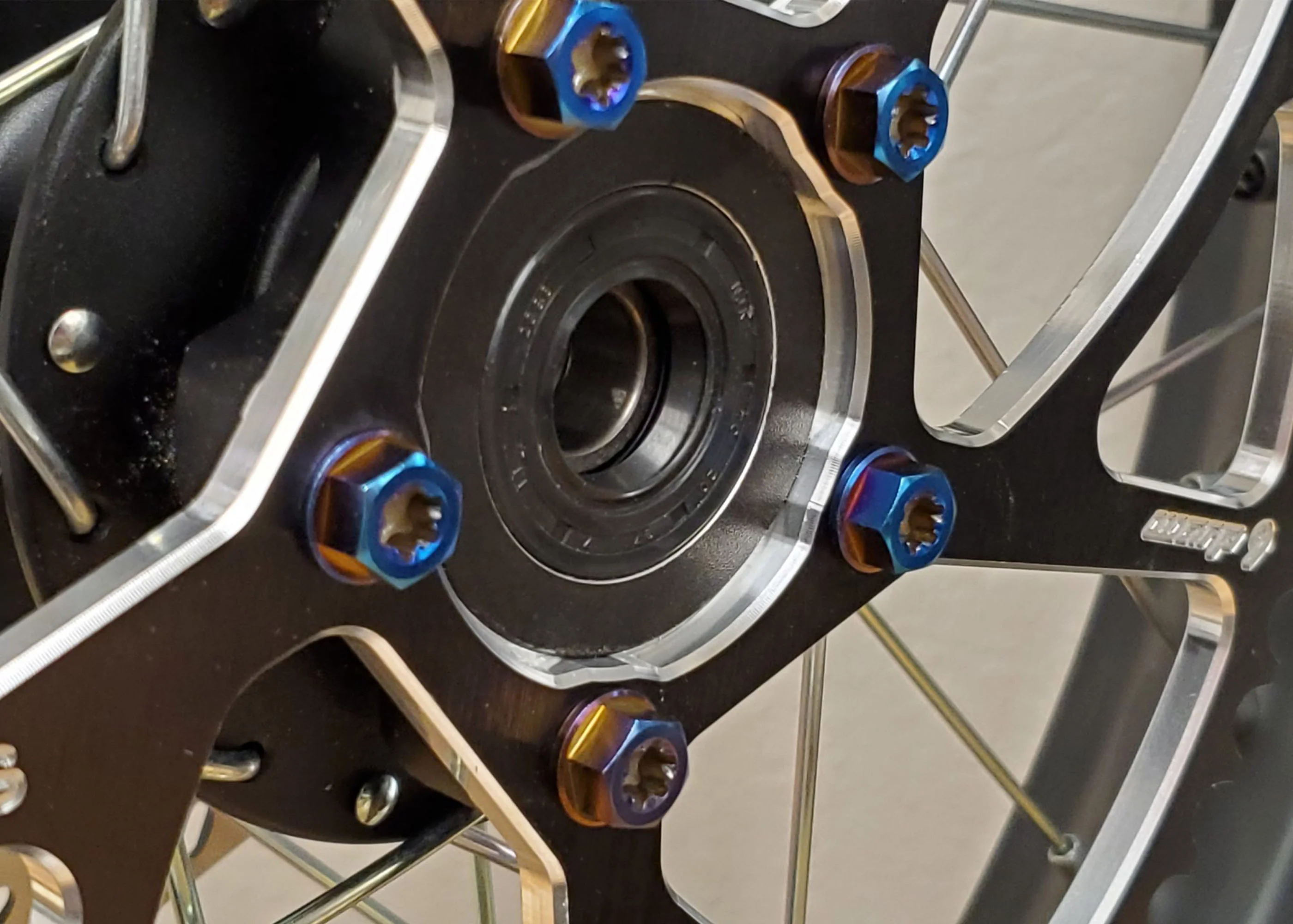 Warp 9 Titanium Sprocket and Rotor Bolt Kit - Image 4